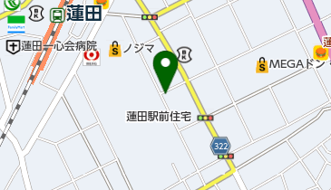 ゼフィール ドゥ ボンの地図画像