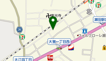 ビストロ・アルルの地図画像