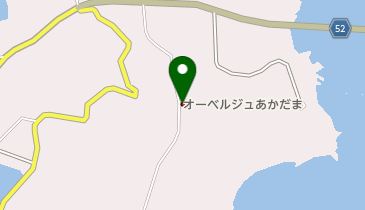 Auberge あかだまの地図画像