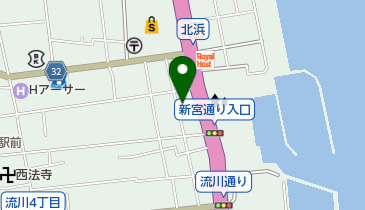 THE NEW TSURUTA 海の幸フランス料理 APPRENTIの地図画像