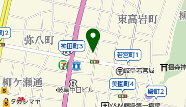 ふぐ料理あきらの地図画像