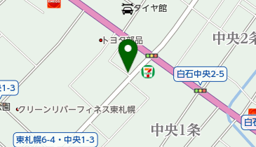 やきとりの美好の地図画像