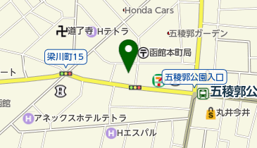 やきとり長州の地図画像