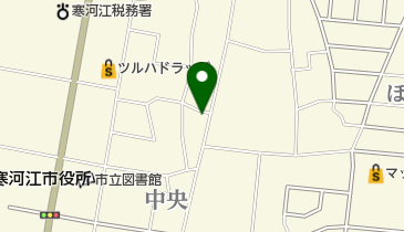 若松屋の地図画像