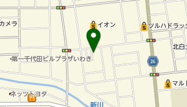 やきとりナンバーワンの地図画像