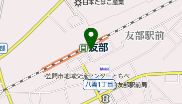 やきとり お文の地図画像