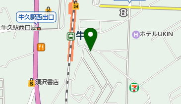 やきとり藤村の地図画像