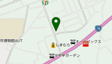 やきとり松の地図画像