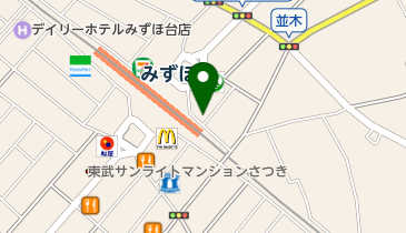 炭火焼鳥酒房おっ鳥家 みずほ台店の地図画像