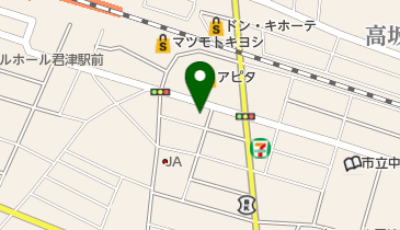 焼一 君津店の地図画像