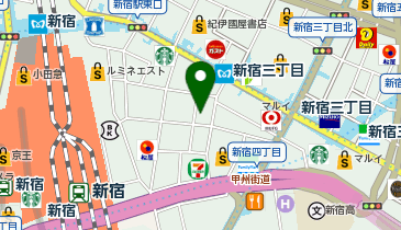 炭火串焼 一久の地図画像