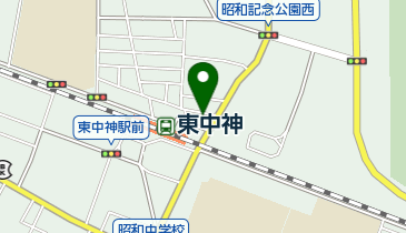 焼き鳥おおしば 東中神店の地図画像