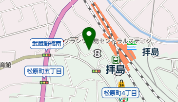 串焼き処 大柴 拝島新館の地図画像