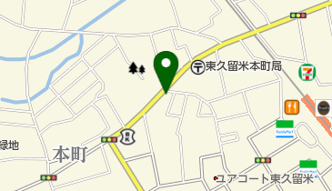 武蔵野の地図画像