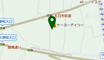 福徳 秋川店の地図画像