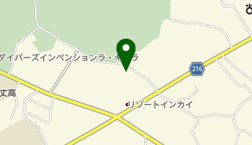 レストラン浜源の地図画像