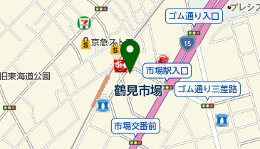 本格炭火焼鳥てっぴ 鶴見市場店の地図画像