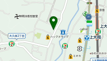 鳥福の地図画像