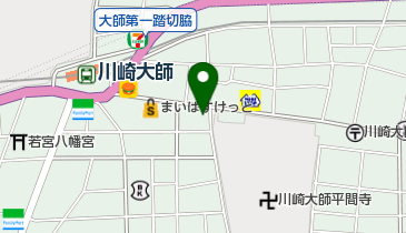 炭屋五兵衛 川崎大師店の地図画像