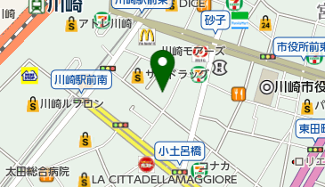 登利亭の地図画像