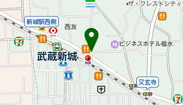 とり福の地図画像