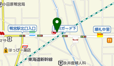 くし焼のむらの地図画像