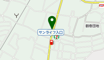 とり豚の地図画像