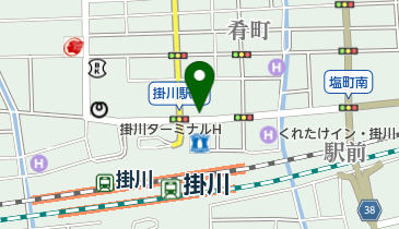 やきとり吉鳥 掛川店の地図画像