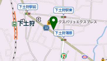 三楽下土狩店の地図画像