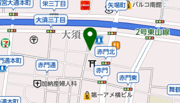 焼鳥 初鳥の地図画像