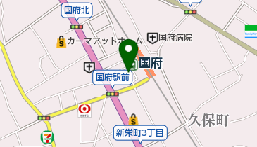 香車の地図画像