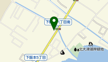 焼鳥大津ひのやの地図画像