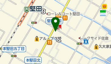 やきとり大吉 堅田店の地図画像