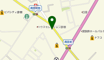 やきとり大吉 高宮店の地図画像