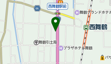 鳥ふくの地図画像
