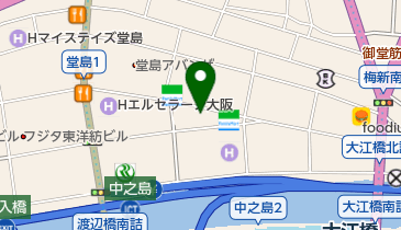 えん座 北新地店の地図画像