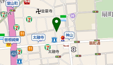 闘鶏 本店の地図画像