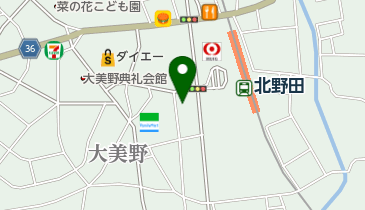 八起焼き鳥の地図画像