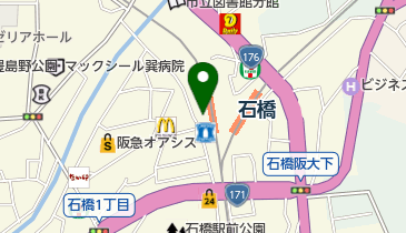 焼とり やおきの地図画像