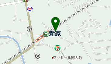 くらべェーの地図画像