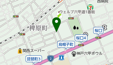 ふじわらの地図画像