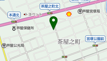 花咲の地図画像