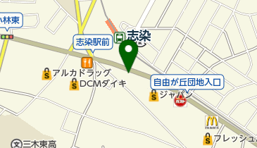 鳥ふくの地図画像