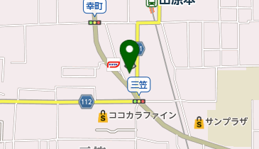 やき鳥 ふる里の地図画像