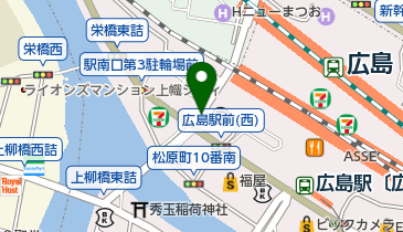 鳥亭 駅西店の地図画像