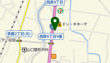 炭火焼鳥瀧の地図画像
