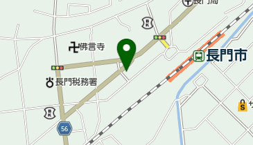 串焼 田八の地図画像