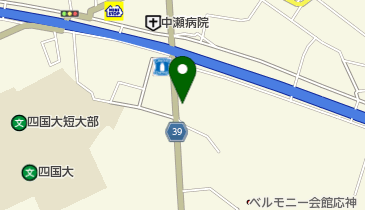 串八 四国大学前店の地図画像
