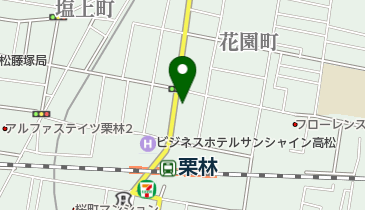 山椒 本店の地図画像