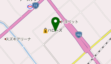 串焼き ドラムカンの地図画像